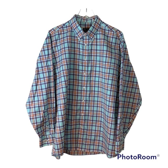 Jos. A. Bank Other - JoS A Banks Travelers Collection Plaid Button Up Dress Shirt